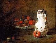 A Bowl of Plums Jean Baptiste Simeon Chardin